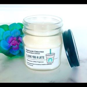 NEW I Love You Alatte Candle Gift~Starbucks Gift